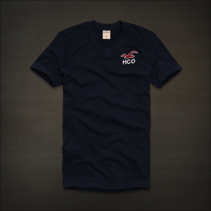 Hollister Hombres De Cuello Redondo Corto Remera HCO4047